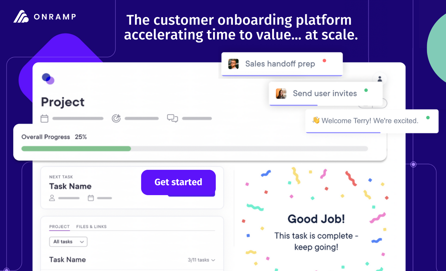 OnRamp Customer Onboarding - Portal
