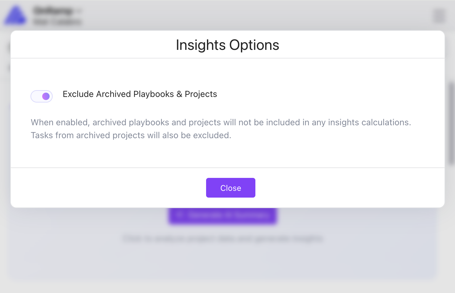 Insights Enhancements